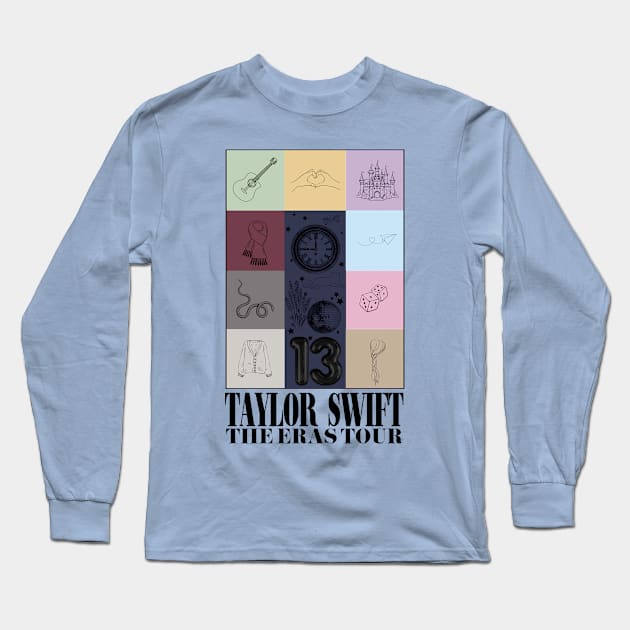 TS The Eras Tour Long Sleeve T-Shirt by LenasVersion